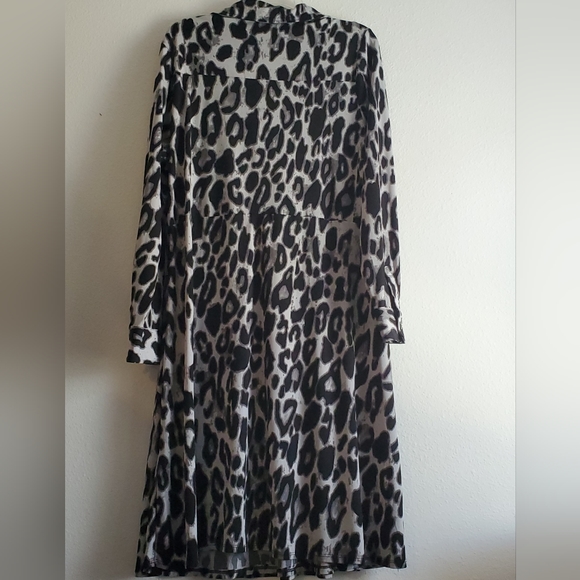 Lane Bryant Womens Dress Animal Print Plus Size 18/20 Office Career Spring - Picture 3 of 6